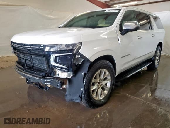 ✅ 2023 Chevrolet Suburban Premier • VIN: 1GNSCFKD0PR421409 • Lot: 81452955. Listed on Copart with Not provided. Free auction sales archive from the USA and detailed vehicle history report at DreamBid. Image 1.