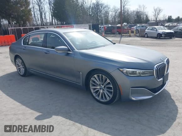 ✅ 2022 BMW 7 Series 750i xDrive • VIN: WBA7U2C08NCH57275 • Лот: 41801141. Опубликован ранее на IAAI с пробегом 49 307 миль. Бесплатный доступ к архиву аукционных продаж из США и подробный отчёт об истории автомобиля на DreamBid. Изображение 1.