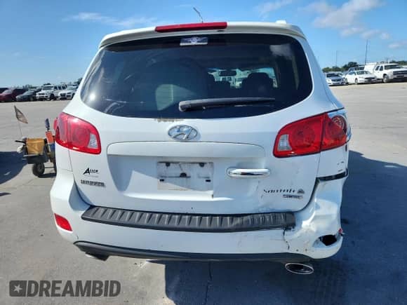 2008 Hyundai Santa Fe SE with VIN 5NMSH13EX8H152460, listed as a Copart auction lot 82305675 with Not provided miles and Salvage title. Bid and sale history available at DreamBid. Image 6.