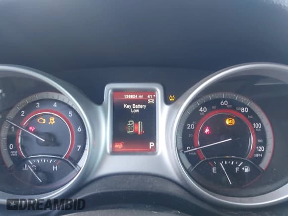 ✅ 2017 Dodge Journey SXT • VIN: 3C4PDCBB2HT701365 • Lot: 43678836. Listed on IAAI with 136,824 mi. Free auction sales archive from the USA and detailed vehicle history report at DreamBid. Image 7.