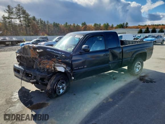 ✅ 1999 Dodge 1500 • VIN: 1B7HF13Y6XJ557413 • Lot: 91637085. Listed on Copart with Not provided. Free auction sales archive from the USA and detailed vehicle history report at DreamBid. Image 1.