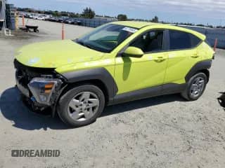 2024 Hyundai Kona SE with VIN KM8HA3AB4RU068627, listed as a Copart auction lot 65776945 with 32,578 mi miles and Salvage title. Bid and sale history available at DreamBid. Image 1.