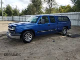 2004 Chevrolet Silverado 1500 LS with VIN 2GCEC19V841240098, listed as a Copart auction lot 87071255 with 148,001 mi miles and Salvage title. Bid and sale history available at DreamBid. Image 1.