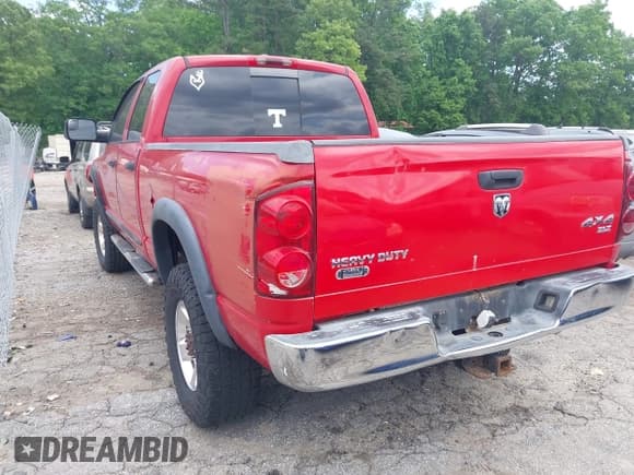 ✅ 2007 Dodge 2500 SLT • VIN: 3D7KS28C47G750655 • Lot: 42138124. Listed on IAAI with Not provided. Free auction sales archive from the USA and detailed vehicle history report at DreamBid. Image 3.