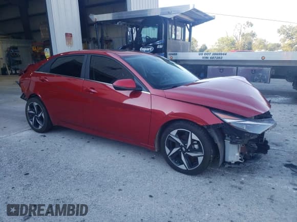 ✅ 2023 Hyundai Elantra Limited • VIN: KMHLP4AG5PU431024 • Lot: 86297935. Listed on Copart with 87,556 mi. Free auction sales archive from the USA and detailed vehicle history report at DreamBid. Image 4.