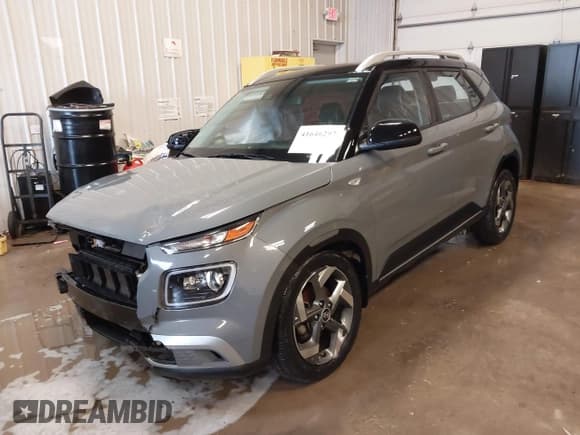 ✅ 2022 Hyundai Venue Limited • VIN: KMHRC8A37NU174410 • Lot: 41646297. Listed on IAAI with 47,210 mi. Free auction sales archive from the USA and detailed vehicle history report at DreamBid. Image 2.