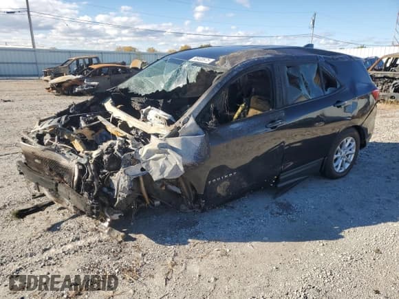 ✅ 2020 Chevrolet Equinox LS • VIN: 2GNAXSEV4L6168338 • Лот: 90400975. Опубликован ранее на Copart с пробегом Не указан. Бесплатный доступ к архиву аукционных продаж из США и подробный отчёт об истории автомобиля на DreamBid. Изображение 1.