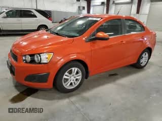 2013 Chevrolet Sonic LT с VIN 1G1JC5SB4D4227609, выставлен на аукционе Copart как лот 72407184 с пробегом 38 172 миль миль и Списание • Salvage title. История ставок и продаж доступна на DreamBid. Изображение 1.