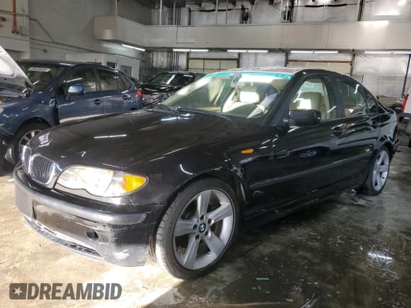 ✅ 2004 BMW 3 Series 325i • VIN: WBAAZ33474KP85411 • Lot: 87895975. Listed on Copart with 125,536 mi. Free auction sales archive from the USA and detailed vehicle history report at DreamBid. Image 1.