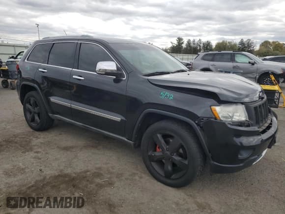 ✅ 2011 Jeep Grand Cherokee Overland • VIN: 1J4RR6GG5BC683960 • Lot: 89606095. Listed on Copart with 173,214 mi. Free auction sales archive from the USA and detailed vehicle history report at DreamBid. Image 4.