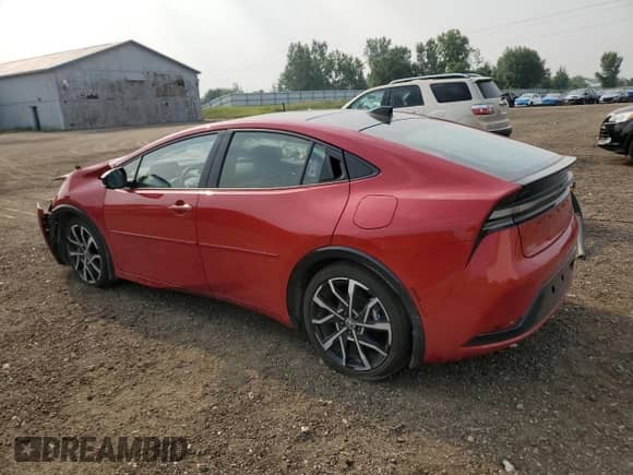 2024 Toyota Prius SE с VIN JTDACACU3R3036289, выставлен на аукционе Copart как лот 67377685 с пробегом 3 667 миль миль и На запчасти • Non repairable. История ставок и продаж доступна на DreamBid. Изображение 2.