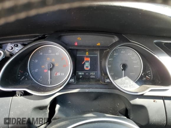 ✅ 2014 Audi S5 Prestige • VIN: WAUVGAFH8EN013641 • Лот: 56071235. Опубликован ранее на Copart с пробегом 78 618 миль. Бесплатный доступ к архиву аукционных продаж из США и подробный отчёт об истории автомобиля на DreamBid. Изображение 9.