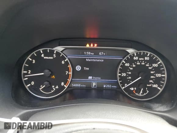 ✅ 2022 Nissan Altima SV • VIN: 1N4BL4DW6NN385439 • Lot: 89683605. Wystawiony na Copart z przebiegiem 54 868 mil. Bezpłatny archiwum sprzedaży aukcyjnych z USA i szczegółowy raport historii pojazdu na DreamBid. Zdjęcie 9.