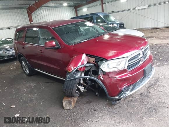 2018 Dodge Durango SXT with VIN 1C4RDJAG0JC463012, listed as a IAAI auction lot 43419946 with 59,407 mi miles and . Bid and sale history available at DreamBid. Image 1.