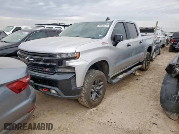 ✅ 2019 Chevrolet Silverado 1500 LT Trail Boss • VIN: 3GCPYFED0KG103360 • Lot: 81029535. Listed on Copart with 167,715 mi. Free auction sales archive from the USA and detailed vehicle history report at DreamBid. Image 1.