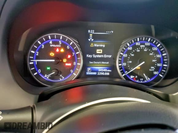 ✅ 2018 Infiniti Q60 Sport • VIN: JN1EV7EK7JM340074 • Лот: 82206985. Опубликован ранее на Copart с пробегом 34 540 миль. Бесплатный доступ к архиву аукционных продаж из США и подробный отчёт об истории автомобиля на DreamBid. Изображение 9.