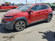 ✅ 2022 Hyundai Kona Limited • VIN: KM8K5CA37NU795127 • Лот: 68294304. Опубликован ранее на Copart с пробегом 23 346 миль. Бесплатный доступ к архиву аукционных продаж из США и подробный отчёт об истории автомобиля на DreamBid. Изображение 1.
