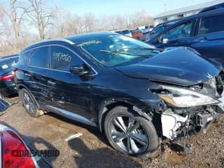 ✅ 2019 Nissan Murano Platinum • VIN: 5N1AZ2MJ8KN132059 • Lot: 41197060. Wystawiony na IAAI z przebiegiem 73 729 mil. Bezpłatny archiwum sprzedaży aukcyjnych z USA i szczegółowy raport historii pojazdu na DreamBid. Zdjęcie 1.