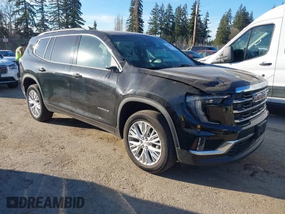 ✅ 2024 GMC Acadia AWD Elevation • VIN: 1GKENNKS0RJ202447 • Lot: 41698937. Listed on IAAI with 11,025 mi. Free auction sales archive from the USA and detailed vehicle history report at DreamBid. Image 1.