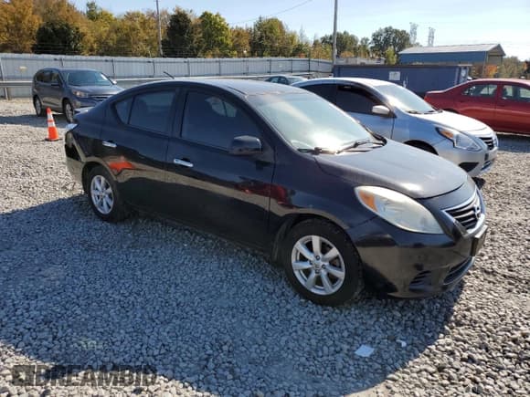 ✅ 2014 Nissan Versa SV • VIN: 3N1CN7AP7EL849591 • Lot: 91183495. Listed on Copart with 147,132 mi. Free auction sales archive from the USA and detailed vehicle history report at DreamBid. Image 4.