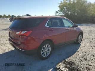 2020 Chevrolet Equinox LT с VIN 3GNAXKEV1LS659614, выставлен на аукционе Copart как лот 85128545 с пробегом 33 290 миль миль и Списание • Salvage title. История ставок и продаж доступна на DreamBid. Изображение 3.