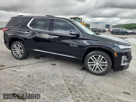 2022 Chevrolet Traverse High Country с VIN 1GNEVNKW6NJ133098, выставлен на аукционе Copart как лот 59689065 с пробегом 52 627 миль миль и Чистый • Clean title. История ставок и продаж доступна на DreamBid. Изображение 4.