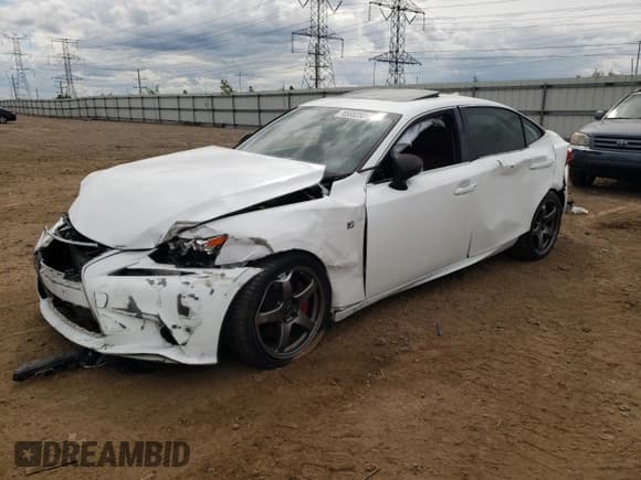 ✅ 2014 Lexus IS 350 • VIN: JTHCE1D22E5003281 • Lot: 70585255. Listed on Copart with Not provided. Free auction sales archive from the USA and detailed vehicle history report at DreamBid. Image 1.