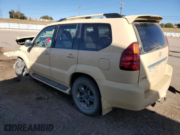 ✅ 2005 Lexus GX 470 • VIN: JTJBT20X350081766 • Lot: 90882415. Wystawiony na Copart z przebiegiem Nie podano. Bezpłatny archiwum sprzedaży aukcyjnych z USA i szczegółowy raport historii pojazdu na DreamBid. Zdjęcie 2.