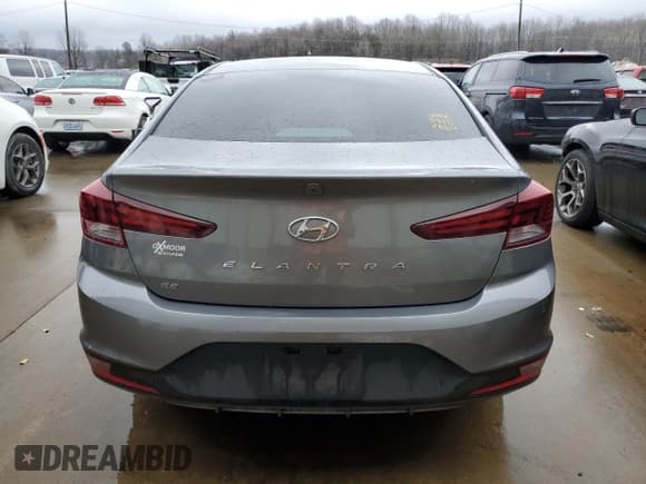 ✅ 2019 Hyundai Elantra SE • VIN: 5NPD74LF5KH457803 • Lot: 88891955. Listed on Copart with Not provided. Free auction sales archive from the USA and detailed vehicle history report at DreamBid. Image 6.