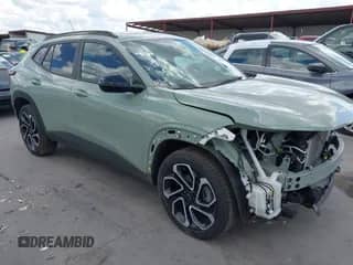 2024 Chevrolet Trax 2RS with VIN KL77LJE21RC208516, listed as a IAAI auction lot 42950737 with 24,094 mi miles and . Bid and sale history available at DreamBid. Image 1.