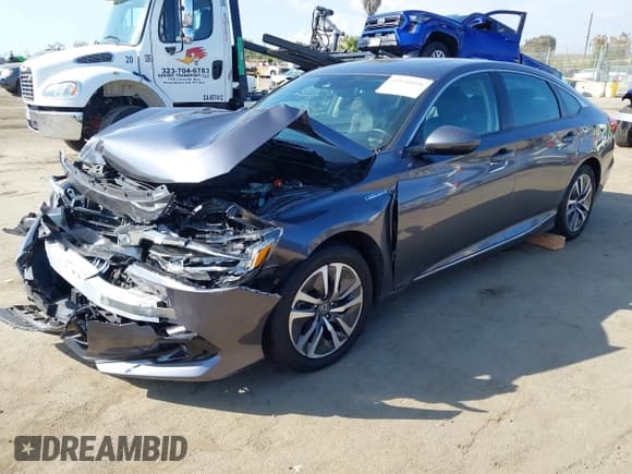 ✅ 2021 Honda Accord EX-L • VIN: 1HGCV3F50MA016011 • Lot: 43520058. Listed on IAAI with 51,098 mi. Free auction sales archive from the USA and detailed vehicle history report at DreamBid. Image 2.