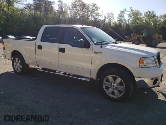 ✅ 2008 Ford F-150 XLT • VIN: 1FTPW14V88FC29804 • Lot: 54975665. Listed on Copart with Not provided. Free auction sales archive from the USA and detailed vehicle history report at DreamBid. Image 4.