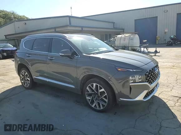 2021 Hyundai Santa Fe Calligraphy with VIN 5NMS5DAL7MH363234, listed as a Copart auction lot 86188865 with 57,811 mi miles and Salvage title. Bid and sale history available at DreamBid. Image 14.