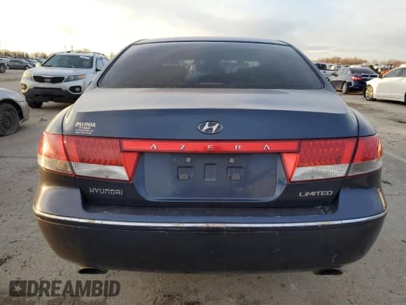 2007 Hyundai Azera SE с VIN KMHFC46F47A172648, выставлен на аукционе Copart как лот 87017714 с пробегом Не указан миль и Списание • Salvage title. История ставок и продаж доступна на DreamBid. Изображение 6.