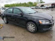 ✅ 2013 Volkswagen Passat Wolfsburg Edition • VIN: 1VWAP7A30DC098949 • Lot: 55130225. Listed on Copart with 99,441 mi. Free auction sales archive from the USA and detailed vehicle history report at DreamBid. Image 4.