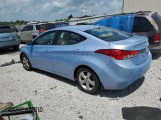 2012 Hyundai Elantra GLS z VIN KMHDH4AE6CU455097, wystawiony jako Copart lot #61954925 z przebiegiem 149 820 mil mil oraz Szkoda całkowita • Salvage title. Historia ofert i sprzedaży dostępna na DreamBid. Obrazek 2.