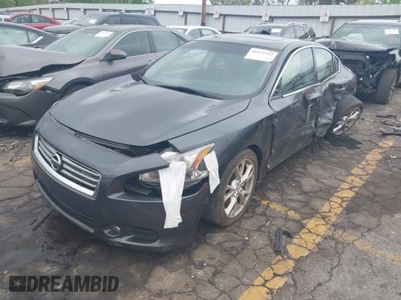 ✅ 2012 Nissan Maxima SV • VIN: 1N4AA5AP3CC869064 • Lot: 41971342. Listed on IAAI with 79,125 mi. Free auction sales archive from the USA and detailed vehicle history report at DreamBid. Image 2.