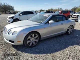 ✅ 2007 Bentley Continental GT • VIN: SCBDR33W57C042958 • Lot: 47375595. Listed on Copart with 48,738 mi. Free auction sales archive from the USA and detailed vehicle history report at DreamBid. Image 1.