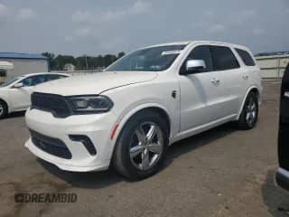 2024 Dodge Durango SRT Hellcat Premium with VIN 1C4SDJH91RC208695, listed as a Copart auction lot 65368025 with 12,341 mi miles and Salvage title. Bid and sale history available at DreamBid. Image 1.