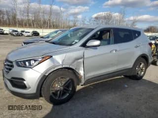 ✅ 2017 Hyundai Santa Fe 2.4L • VIN: 5XYZTDLB8HG438824 • Lot: 93089465. Listed on Copart with 87,905 mi. Free auction sales archive from the USA and detailed vehicle history report at DreamBid. Image 1.