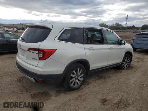 ✅ 2019 Honda Pilot EX-L • VIN: 5FNYF6H58KB064327 • Лот: 86864075. Опубликован ранее на Copart с пробегом 117 062 миль. Бесплатный доступ к архиву аукционных продаж из США и подробный отчёт об истории автомобиля на DreamBid. Изображение 3.