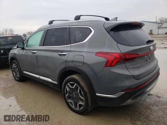 2022 Hyundai Santa Fe Limited z VIN 5NMS4DAL9NH471908, wystawiony jako Copart lot #72748642 z przebiegiem 5 406 mil mil oraz . Historia ofert i sprzedaży dostępna na DreamBid. Obrazek 2.