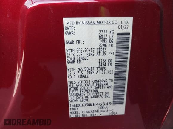 ✅ 2022 Nissan Frontier SV • VIN: 1N6ED1EJ3NN646349 • Lot: 41694649. Wystawiony na IAAI z przebiegiem 24 013 mil. Bezpłatny archiwum sprzedaży aukcyjnych z USA i szczegółowy raport historii pojazdu na DreamBid. Zdjęcie 9.