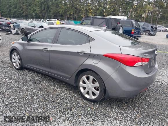 2013 Hyundai Elantra GLS with VIN 5NPDH4AE6DH221994, listed as a IAAI auction lot 43516204 with 156,425 mi miles and . Bid and sale history available at DreamBid. Image 3.