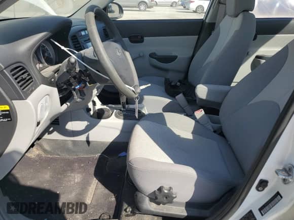 2009 Hyundai Accent Auto GLS with VIN KMHCN46CX9U296279, listed as a Copart auction lot 71914164 with 39,593 mi miles and Salvage title. Bid and sale history available at DreamBid. Image 7.