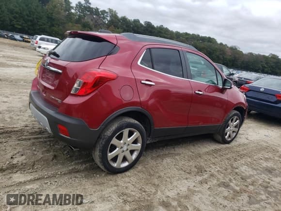 ✅ 2015 Buick Encore Leather • VIN: KL4CJGSBXFB141361 • Лот: 85778635. Опубликован ранее на Copart с пробегом 83 486 миль. Бесплатный доступ к архиву аукционных продаж из США и подробный отчёт об истории автомобиля на DreamBid. Изображение 3.