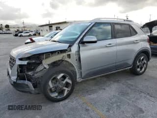 ✅ 2021 Hyundai Venue Denim • VIN: KMHRC8A38MU072127 • Lot: 71934275. Listed on Copart with 14,414 mi. Free auction sales archive from the USA and detailed vehicle history report at DreamBid. Image 1.