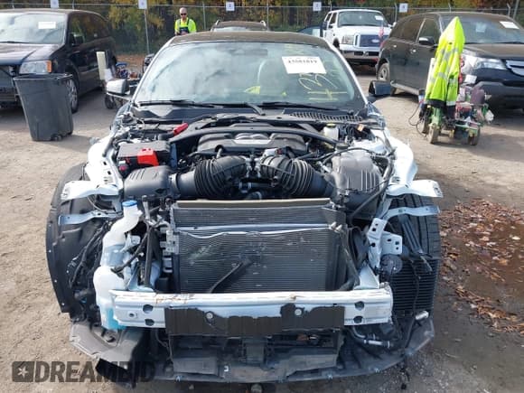 ✅ 2024 Ford Mustang GT Premium • VIN: 1FA6P8CF4R5401853 • Lot: 43581819. Listed on IAAI with 5,112 mi. Free auction sales archive from the USA and detailed vehicle history report at DreamBid. Image 12.