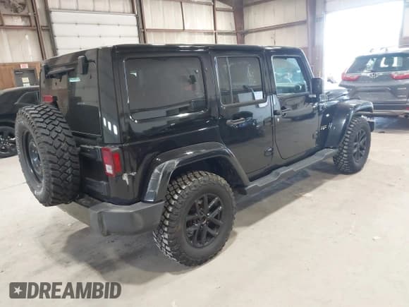 ✅ 2018 Jeep Wrangler Unlimited Sahara • VIN: 1C4HJWEG0JL907727 • Lot: 42316232. Listed on IAAI with 123,188 mi. Free auction sales archive from the USA and detailed vehicle history report at DreamBid. Image 4.