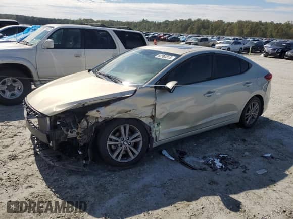 2017 Hyundai Elantra Value Edition with VIN 5NPD84LF4HH171687, listed as a Copart auction lot 83950815 with 60,314 mi miles and Salvage title. Bid and sale history available at DreamBid. Image 1.